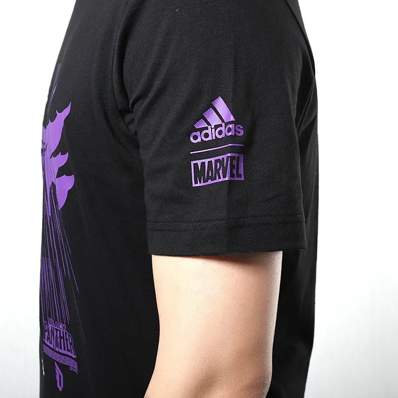 Новое поступление оригинальных мужских футболок Adidas DAME BLK PNTHR спортивная одежда с