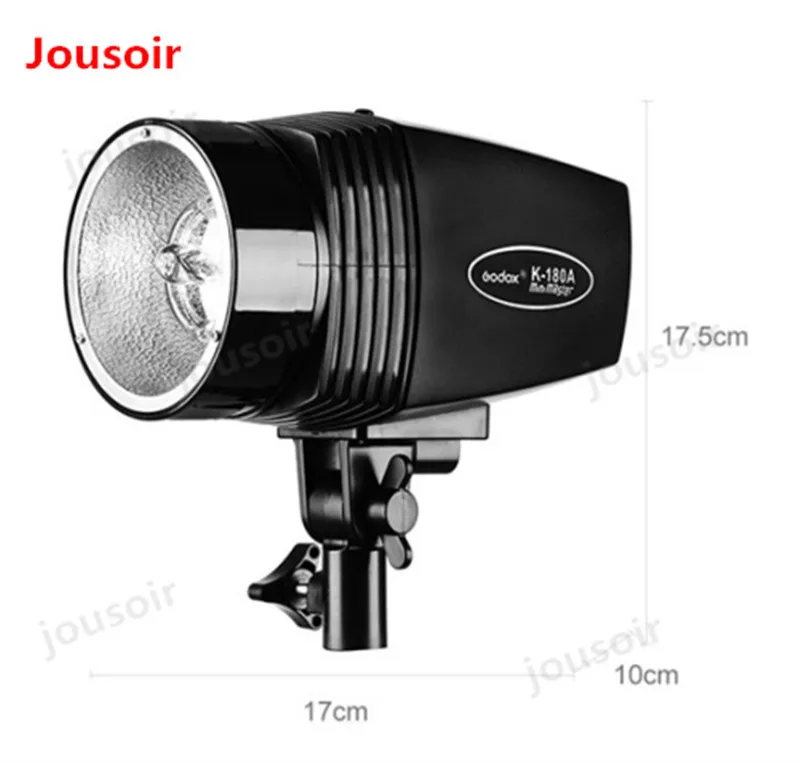 Godox 360Ws 2x K-180A строб студия Flash светильник комплект с RT-16 триггера и 2x50x70 см тканевый