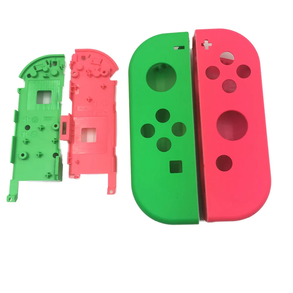 Пластиковый зеленый розовый левый правый защитный чехол для nintendo Switch Joy Con