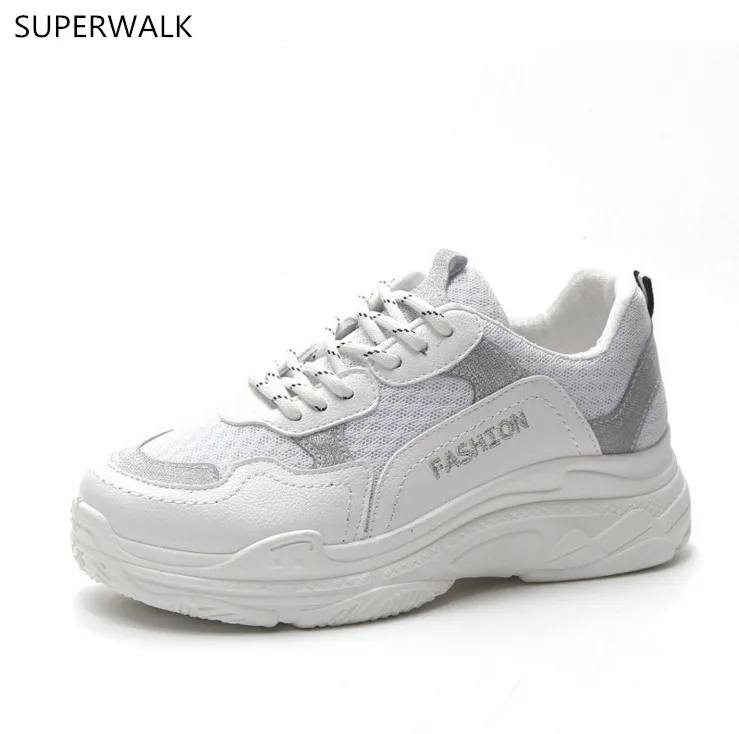 Женская Корейская версия обувь для папы ulzzang Harajuku air INS super fire уродливая женские