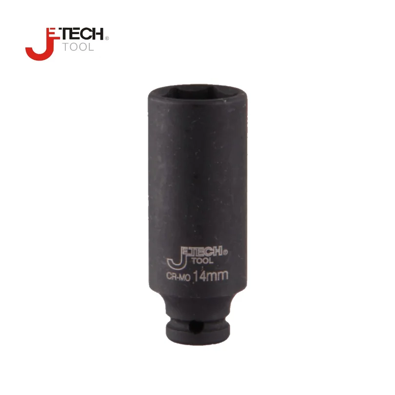 Ударный глубинный торцевой ключ Jetech 1/4 дюйма 4 мм 5 6 7 8 9 10 11 12 13 14 мм|deep socket wrench|socket