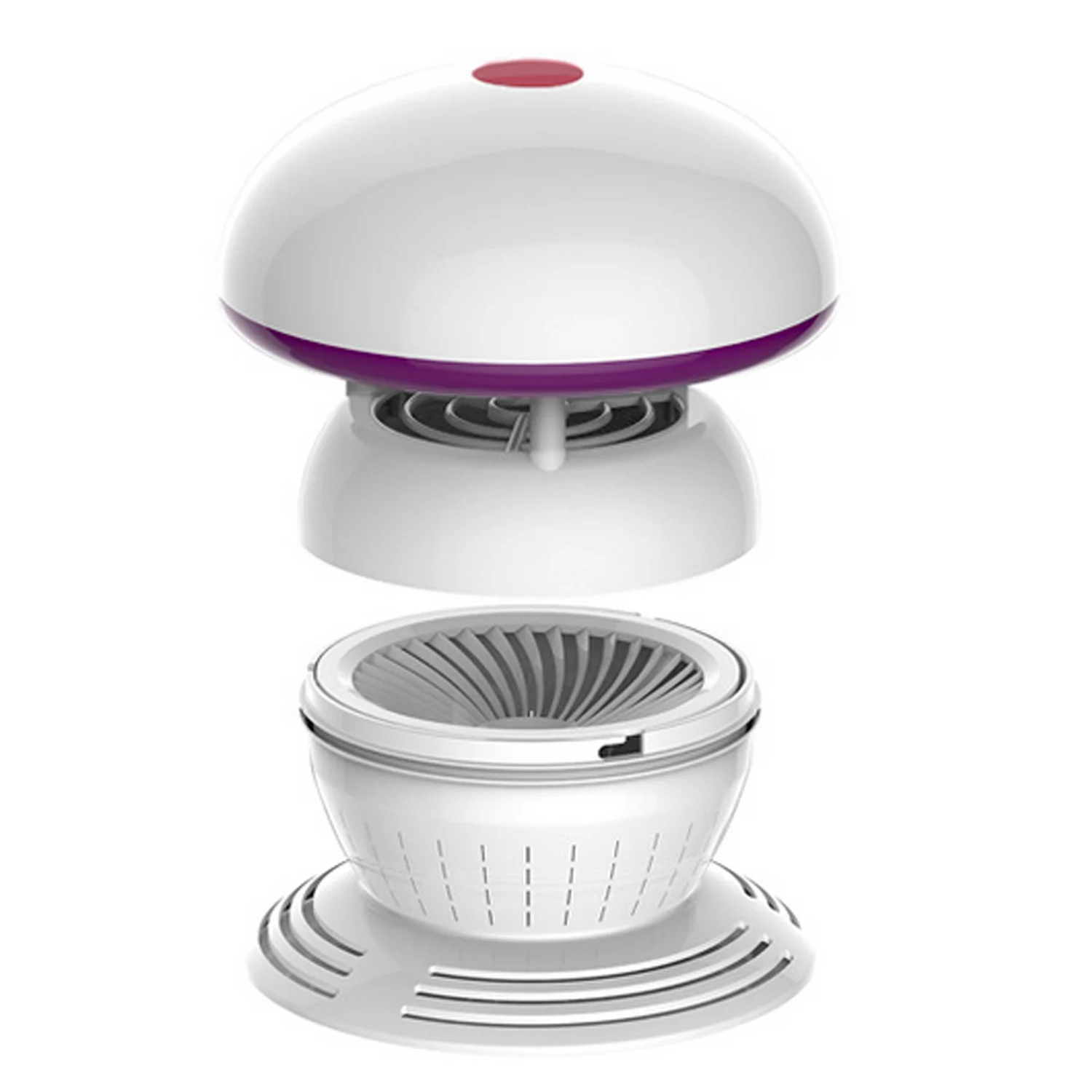 Behogar питаемые через USB порт сосать Электрический тихий светодиодный комаров