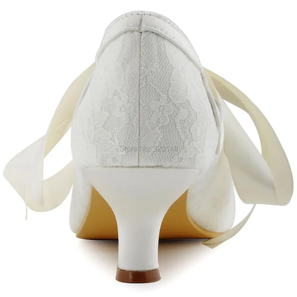 Женские свадебные туфли Цвет белый слоновой кости Туфли Мэри Джейн с закрытым