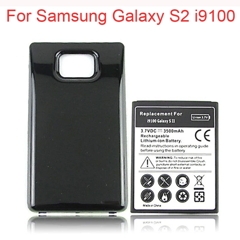 Аккумулятор для Samsung Galaxy S2 SII i9100 3500 мАч | Мобильные телефоны и аксессуары