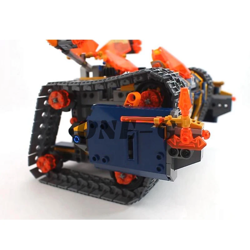 Строительные блоки Axl's Rolling Arsenal 10819 совместимые legoingly nexo Рыцари 72006 кубики