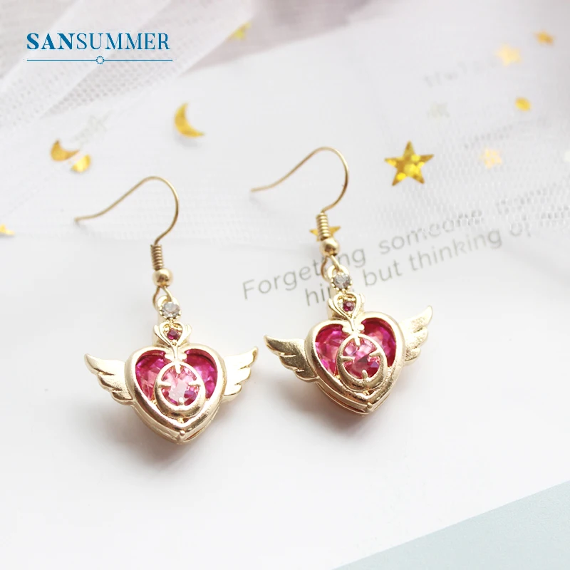SANSUMMER 2020 Новые популярные модные серьги для женщин красивые женские с крыльями