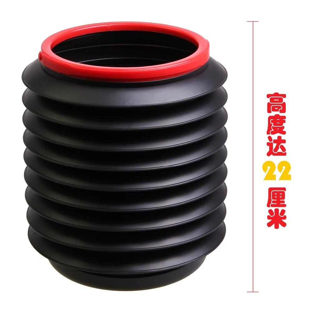 4L универсальный выдвижной автомобиль ведро мусорный бак складной органайзер для