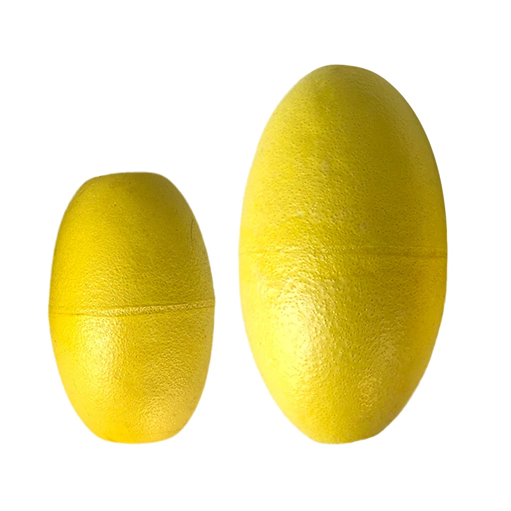 Эва 2 шт. желтый эва байдарка дрейф анкер поплавок Буй для буксировочного троса