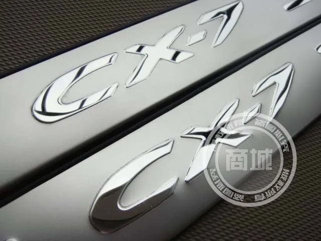 Высокое качество нержавеющая сталь Накладка/порог для Mazda CX-7 CX7 2007 2008 2008 2010 2011 2012. Автомобильный Стайлинг