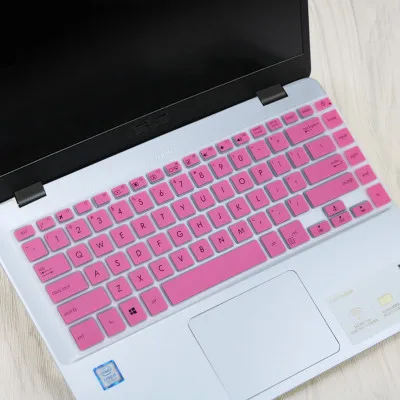 Pink Силиконовый защитный чехол для клавиатуры 15,6 дюймов для Asus vivobook S15 Pro 15 S5100UA S5100 S5100UQ U5100UQ S5100UN - Цвет: Pink