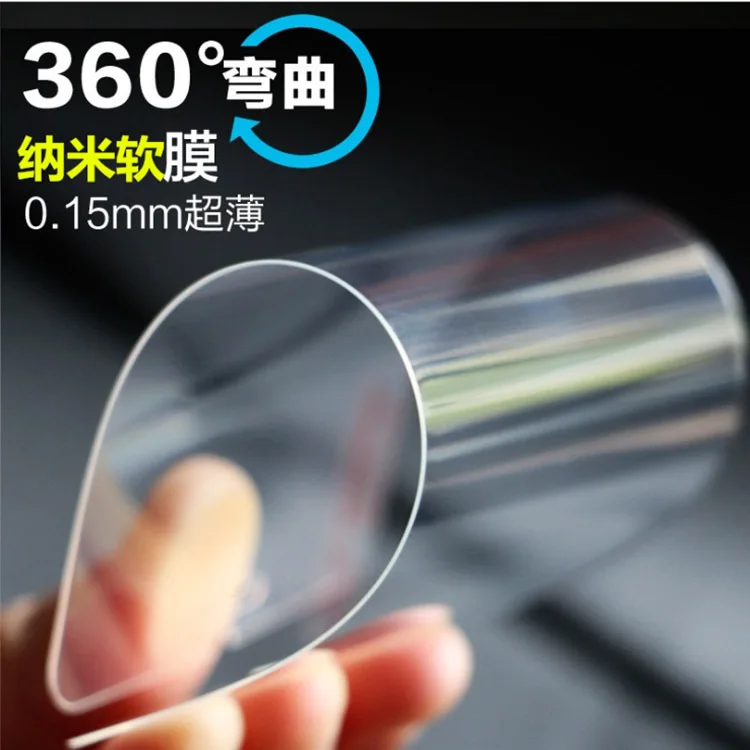 Защитная пленка для экрана нано Противоударная защита ультрапрочная мягкая