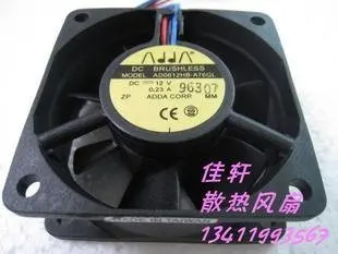 Высококачественный оригинальный охлаждающий вентилятор ADDA 6 см 6025 дюйма 12 В а