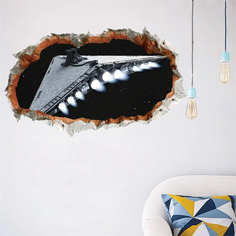 Космический корабль Республика штурмовые прекрасные наклейки на стену домашняя