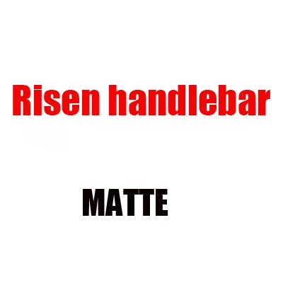 rise bar matte 3K углеродного волокна MTB велосипедные комплекты для руля горный велосипед подъем и руль сиденье на стержнях пост карбоновые детали велосипедов Набор матовый - Цвет: rise bar matte
