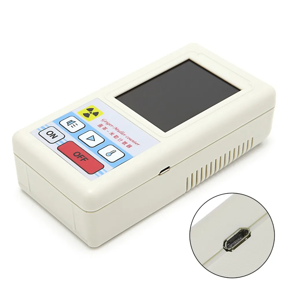 Счетчик детектор ядерной радиации дозиметры мраморный тестер с экраном дисплея