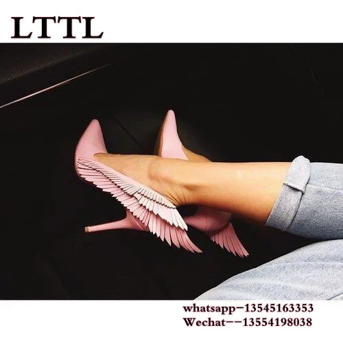 Женские туфли-лодочки на высоком каблуке с острым носком | Обувь