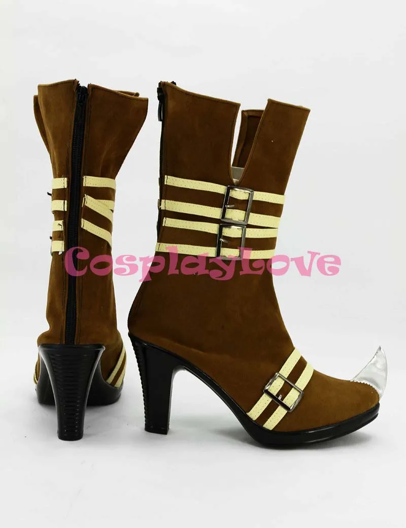 Новейшие сделанные на заказ американский фильм коричневый Аркхэм Харли обувь