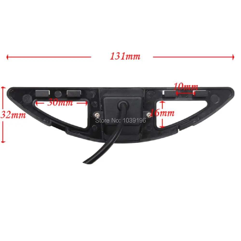 CCD HD Car Rear View Reverse Camera Parking Backup Assistance Waterproof IP67 for Honda City 2009 -2010 | Автомобили и мотоциклы