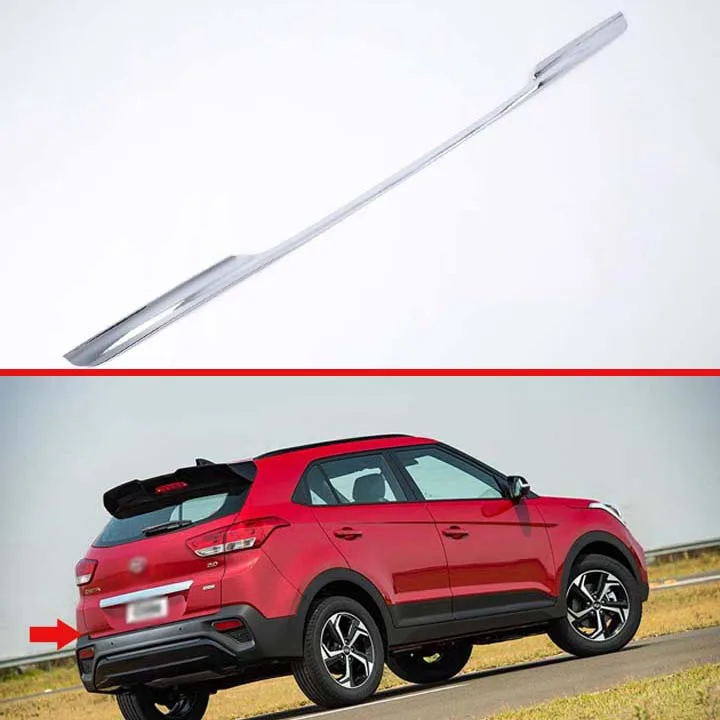 Для hyundai Creta IX25, автомобильный Стайлинг, АБС-пластик, задняя крышка для ворот, накладка на заднюю дверь багажника, Формовочная рамка, стильный стикер, украшение