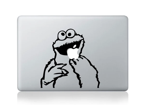 Крутая, для ноутбука Стикеры для Mac book для Apple Macbook Pro Air 13 11 15 мультфильм ноутбук кожи в виде ракушки мультяшный винил наклейка ноутбука Стикеры - Цвет: MB black-Part C (23)