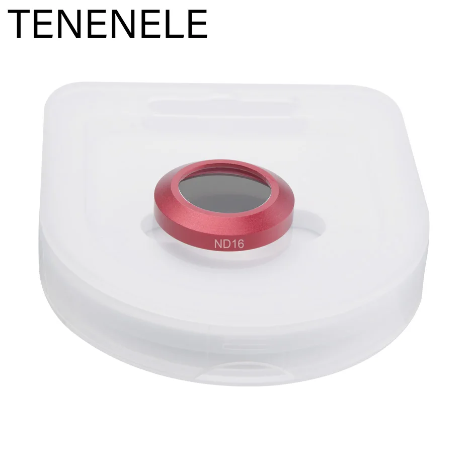 Фильтр для Дронов TENENELE фильтры для камеры нейтральной плотности для DJI Mavic 2 Zoom ND 4 8 16 32 Фильтр дрона аксессуары для Mavic2 Zoom - Цвет: ND 16