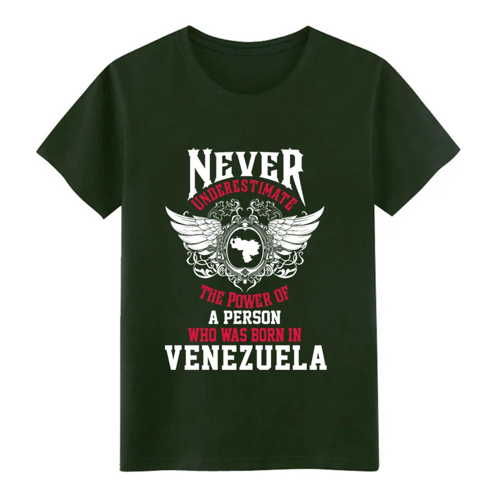 Мужская футболка Venezuela Power of a person borned in venezuela с рисунком S XXXL одежда для фитнеса