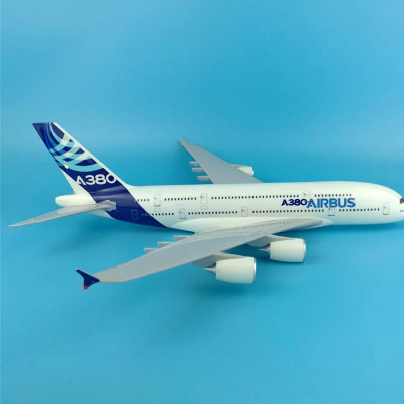 Роскошная модель самолета 35 см игрушка авиакомпании Ирландия аэробук A380 из литая