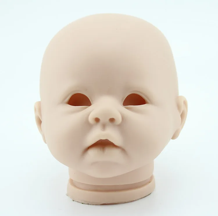 22 дюйма мягкий винил Reborn Baby Doll комплект пресс-форм с ткань тела реалистичные Baby необработанные Неокрашенные Пустые Reborn Baby Doll Наборы