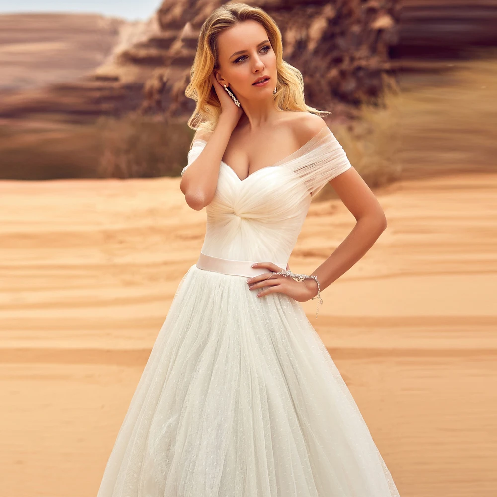 Винтажные белые кружевные свадебные платья 2020 Vestidos de Noivas цвета слоновой кости