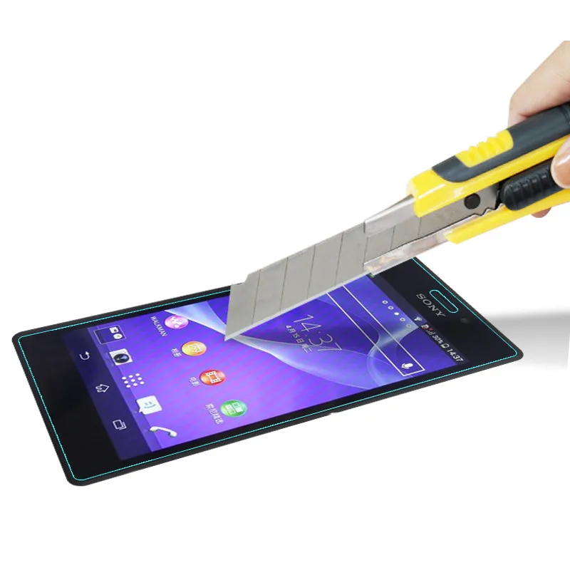 Защитное стекло закаленное 9H для Sony Xperia M2 S50h D2302 D2303 D2306 Dual Aqua D2403 D2406|premium tempered|tempered