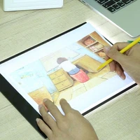 led graphic tablet writing painting drawing tablet tracing panel board display led light digital a4 copy pad box