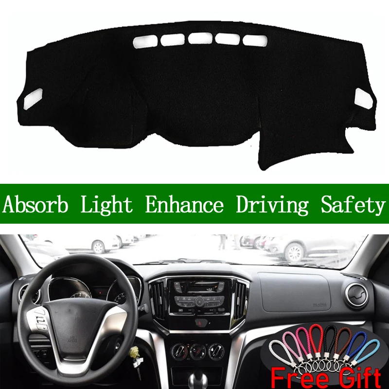 

For Venucia T70 T70X 2015 2016 Dashboard Cover Sun Shade Non-slip Dash Mat Pad Carpet Car Stickers Interior Accessories