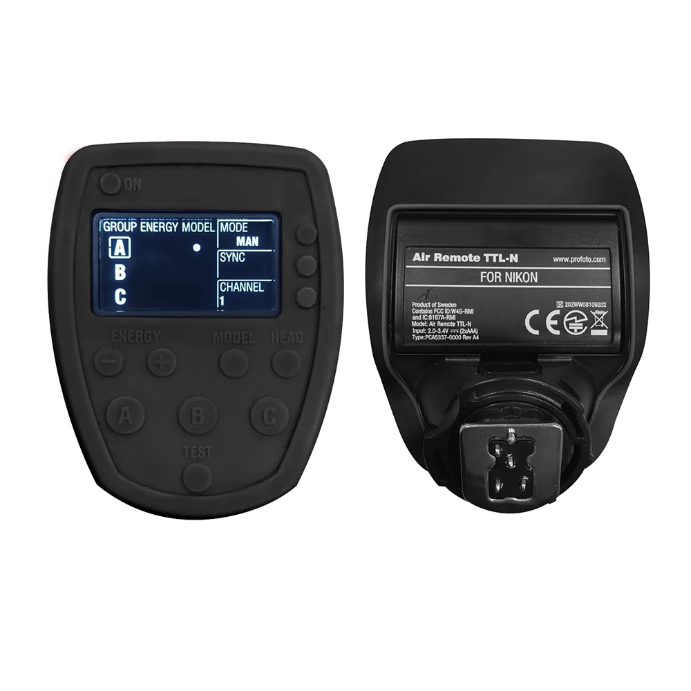 Profoto Air Remote TTL-N TTL-C TTL-S триггер силиконовый чехол Водонепроницаемый капельная структура, устойчив к атмосферным воздействиям и пылезащитная крышка для цифровой зеркальной камеры Canon Nikon sony