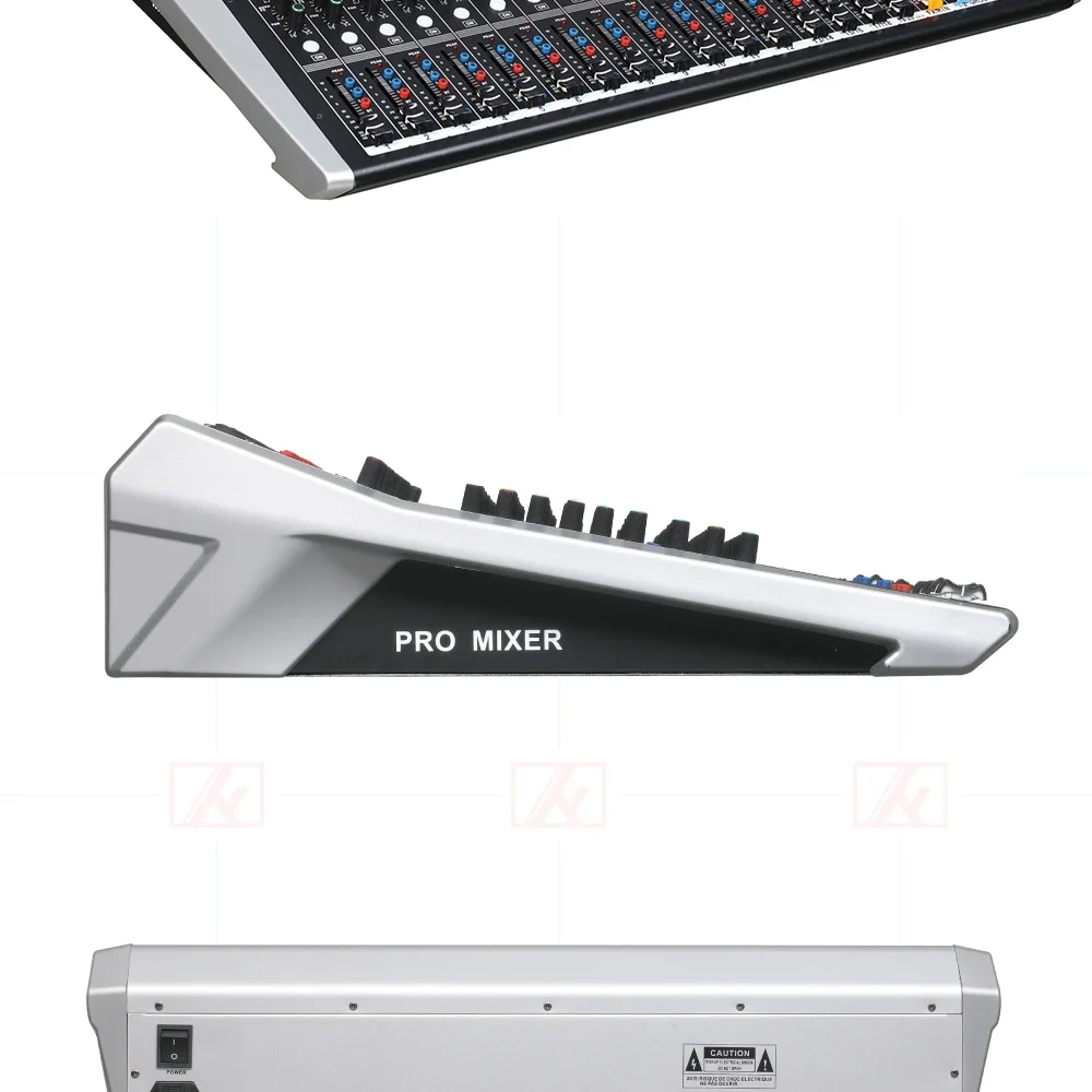 Микшерный пульт рекордер 48 V phantom power monitor AUX effect path 16-24 channel Аудио микшер USB 99 DSP effects LCi
