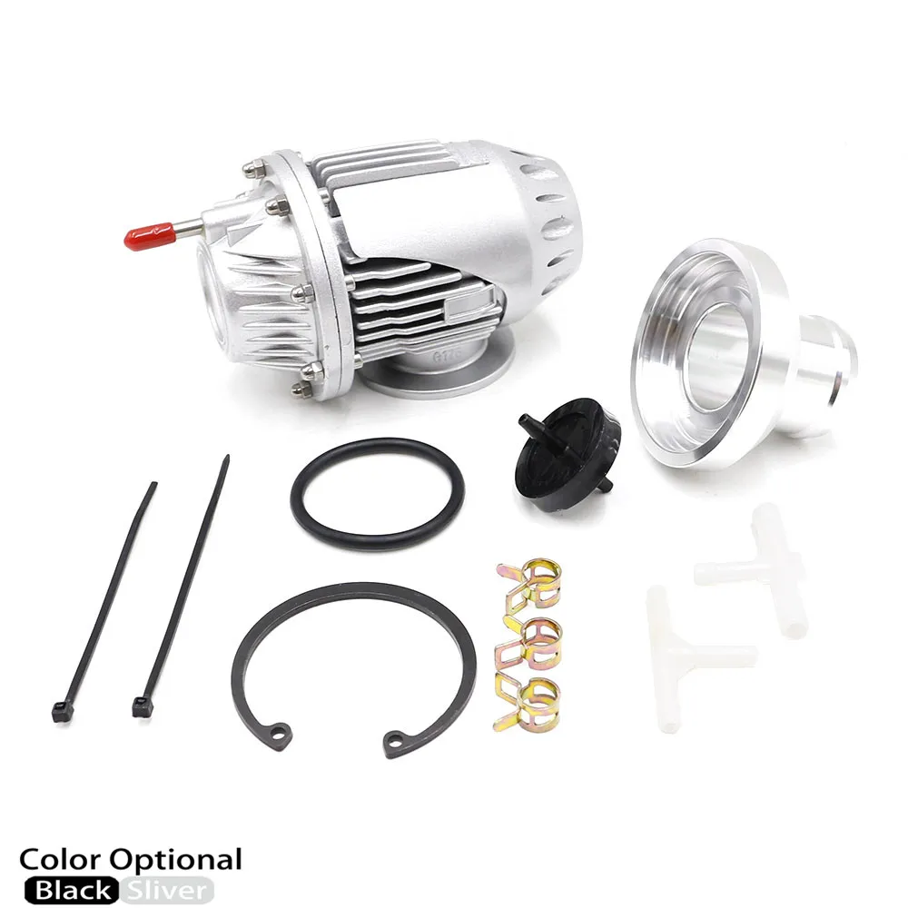 

No logo Blow Off Valve Bov SQV 4 IV SSQV 4 IV Latest Model (Silver/Black) /Blow Dump/Blow Off Adaptor TT100385