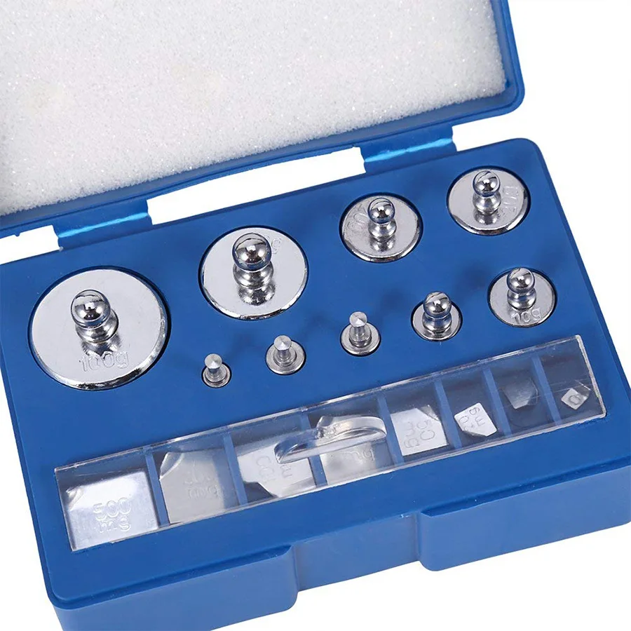 10mg-100g Precision Calibration Weight Set 17Pcs Grams Scale for Mini Digital balance | Инструменты
