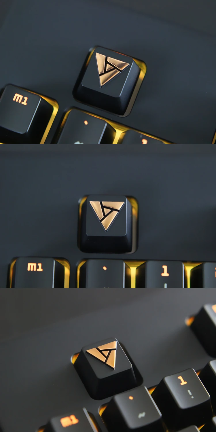 Заказной тисненый цинковый сплав keycap Для Игры Механическая клавиатура, высококачественный уникальный DIY для B