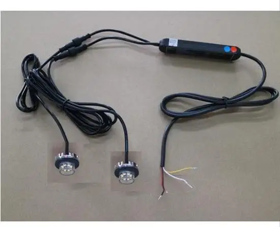 Ультра яркий 3 ватт двойной головкой led hideaway стробоскоп светильник s