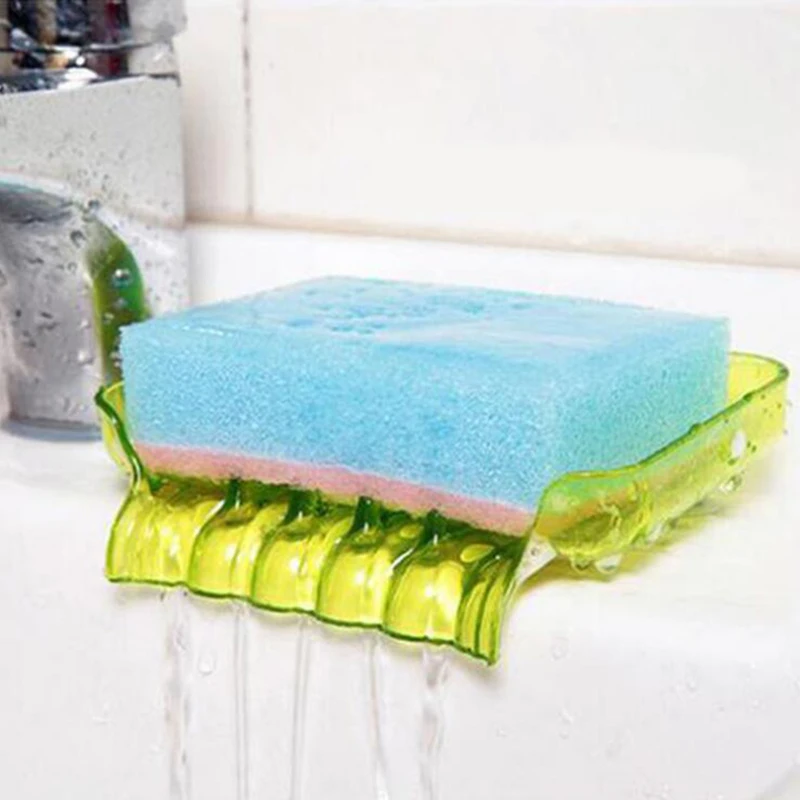 Коробка для хранения мыла мозгов губки держатель Кухня Multi Функция Макияж