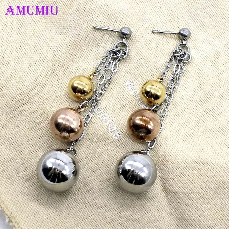 

AMUMIU Pearl Earrings for Women Geometric Statement Earrings female 2019 Fashion Modern Jewelry hanging E027