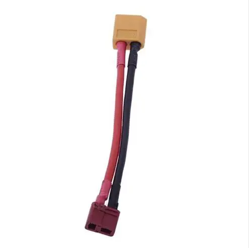 1 шт. T Plug Female To XT60 мужские силиконовые провода коннектор переходник конвертер FUSEW