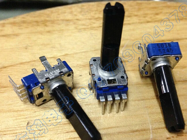 2 шт./лот японский Альп Тип RK11 потенциометр B50K, 23 мм ось 4 фута в длину