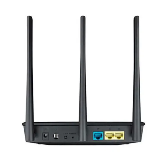 ASUS RT-AC53 AC750 двухдиапазонный WiFi роутер с высокой мощностью, vpn-сервер и расписание времени - Цвет: Black