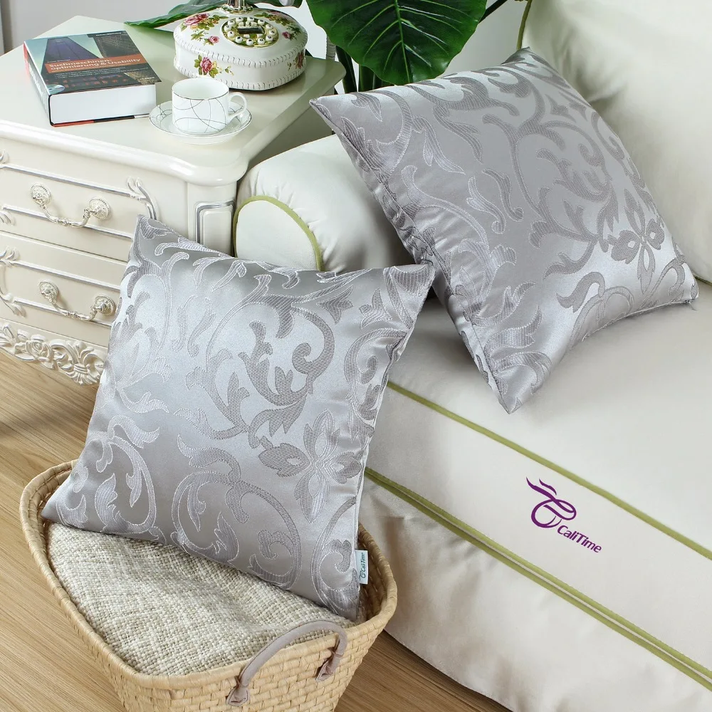 2 шт. CaliTime супер мягкие удобные Чехлы Подушки Shell Винтаж цветочный Главная Диван