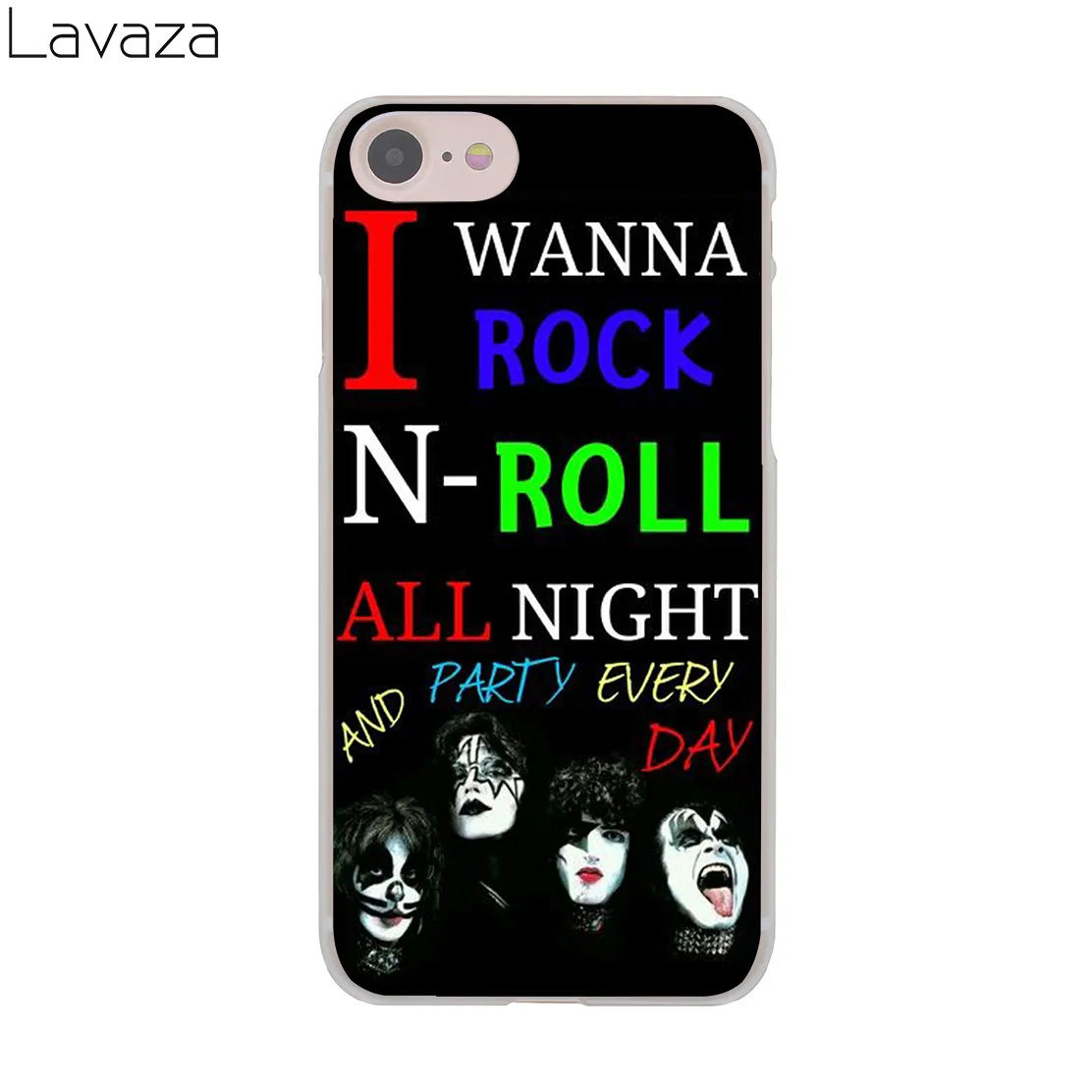 Жесткий чехол Lavaza Gene simmonkiss band для iPhone XR X 11 Pro XS Max 8 7 6 6S 5 5S SE 4S 4 10|case a|case pluscase for |