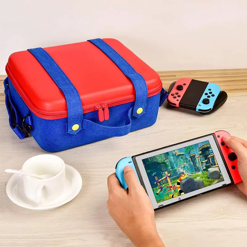 Чехол для переноски для nintendo Switch портативный дорожный защитный жесткий чехол мягкий для NS консоли Pro Аксессуары для контроллера