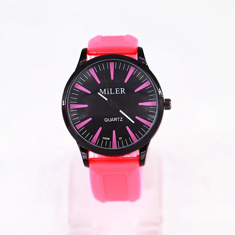 Reloj Mujer спортивные мужские часы женские модные платье Кварц Студент силиконовые