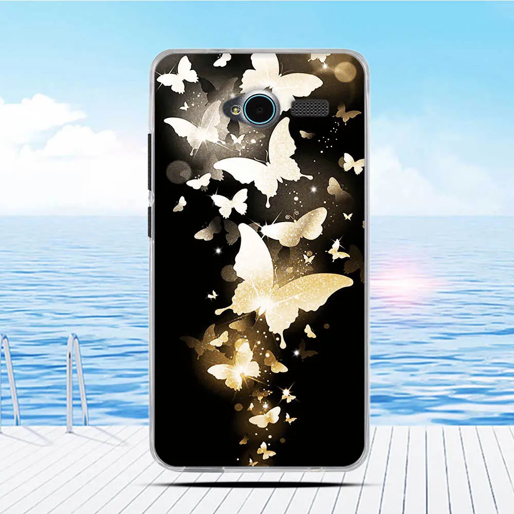 Мягкий силиконовый чехол из ТПУ с 3d-рельефным рисунком для ZTE Blade L3 | Мобильные