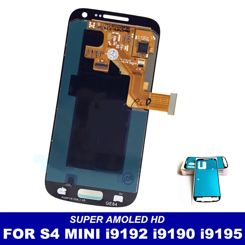 Для Samsung Galaxy SIV S4 Mini I9190 i9192 i9195 100% супер AMOLED ЖК экран сенсорный дигитайзер Замена с