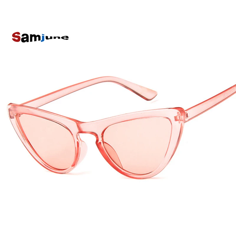 Модные солнцезащитные очки Samjune 2018 мужские кошачий глаз для женщин женские